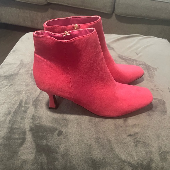 CATO Pink Heeled Booties - Picture 2 of 7